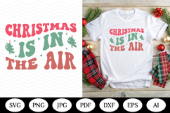 Retro Christmas SVG Design, christmas png dxf, illustrations Product Image 1