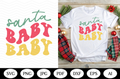 Retro Christmas SVG Design, christmas png dxf, illustrations Product Image 1