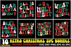 Christmas Mega SVG Bundle, Holiday Big SVG Bundle Product Image 17