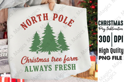Retro Christmas T-Shirt Design PNG Product Image 1