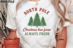 Retro Christmas T-Shirt Design PNG Product Image 2