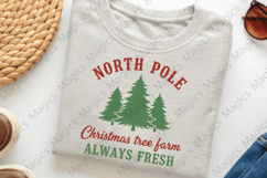 Retro Christmas T-Shirt Design PNG Product Image 3