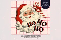 Retro Christmas Tumbler Sublimation  Retro Santa Tumbler 