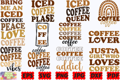 Retro Coffee SVG | Retro SVG | Coffee SVG |Coffee Lovers SVG Product Image 1