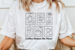 Retro Coffee Club Sublimation, Coffee PNG Product Image 3