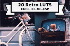 Retro LUT collection photo filter color table Product Image 1