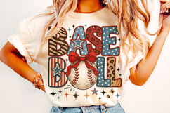 Baseball PNG, Preppy Baseball, Baseball Mom PNG, Game Day Product Image 2