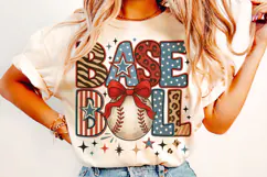 Baseball PNG, Preppy Baseball, Baseball Mom PNG, Game Day Product Image 2