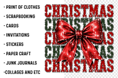Retro Coquette Christmas Png Product Image 3