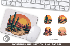 Mouse Pad Retro Desert Vibes Product Image 1
