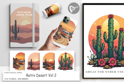 Digital Paper Retro Desert Vibes Product Image 1