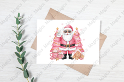 Retro Doodle Pink Christmas Png Product Image 3