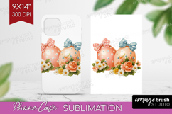 Retro Easter Phone Case PNG - Cute Animal Case PNG Product Image 1