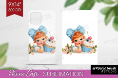 Retro Easter Phone Case PNG - Cute Animal Case PNG Product Image 1