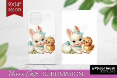 Retro Easter Phone Case PNG - Cute Animal Case PNG Product Image 1