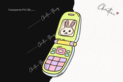 Retro Easter Clipart | Easter PNG Product Image 2