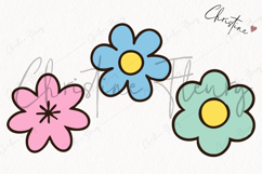 Retro Easter Clipart | Easter PNG Product Image 3