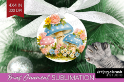 Retro Easter Ornament PNG - Cute Animal PNG Sublimation Product Image 1