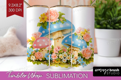 Retro Easter Tumbler Wrap - Cute Animal Tumbler PNG Product Image 1