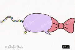 Retro Easter Clipart | Easter PNG Product Image 1