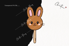 Retro Easter Clipart | Easter PNG Product Image 2