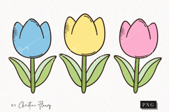 Retro Easter Clipart | Easter PNG Product Image 1