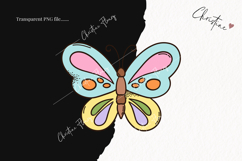 Retro Easter Clipart | Easter PNG Product Image 2