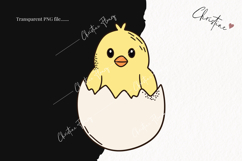 Retro Easter Clipart | Easter PNG Product Image 2