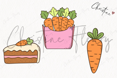 Retro Easter Clipart | Easter PNG Product Image 3