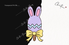 Retro Easter Clipart | Easter PNG Product Image 2