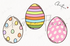 Retro Easter Clipart | Easter PNG Product Image 3