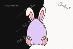 Retro Easter Clipart | Easter PNG Product Image 2