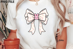 Retro Easter Bunny Bow PNG Product Image 2