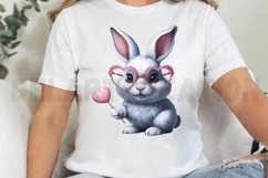 Retro Easter Cute Easter Candy Bubble Sublimation PNG Product Image 4