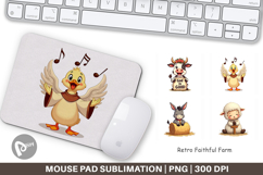 Mouse Pad Retro Faith Farm Product Image 1