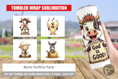 Tumbler Retro Faith Farm Product Image 1