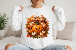 Retro Fall Halloween Thanksgiving Sublimation PNG Product Image 2