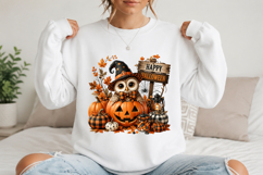 Retro Fall Halloween Thanksgiving Sublimation PNG Product Image 2