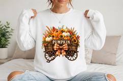 Retro Fall Halloween Thanksgiving Sublimation PNG Product Image 2