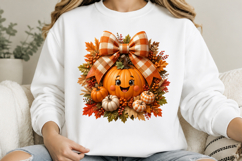 Retro Fall Halloween Thanksgiving Sublimation PNG Product Image 4