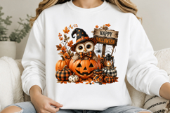 Retro Fall Halloween Thanksgiving Sublimation PNG Product Image 4