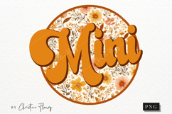 Matching Retro Fall Mama Mini PNG Product Image 4