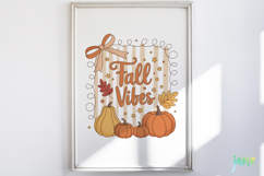 Retro Fall PNG Clipart Product Image 2