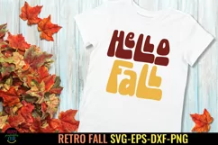 Retro Fall SVG I Autumn SVG I Groovy Fall SVG