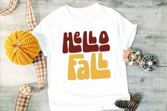 Retro Fall SVG I Autumn SVG I Groovy Fall SVG