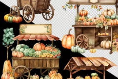 clipart,  bundle,  watercolor,  classic,  clip art bundle,  pumpkins,  autumn,  harvest,  thanksgiving,  farm stand,