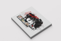 Retro Film Strip &amp; Ink Art Photo Effect Template Product Image 1