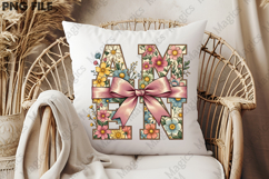 Retro Floral Amen Varsity Design Product Image 2