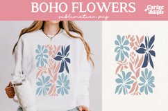 Retro Flowers Sublimation