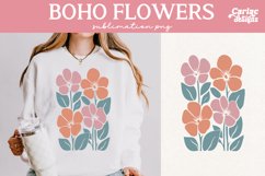 Retro Flowers Sublimation